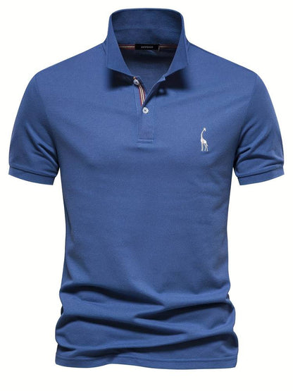 Noah | Camiseta Polo Clásica Slim Fit con detalle de cuello deportivo