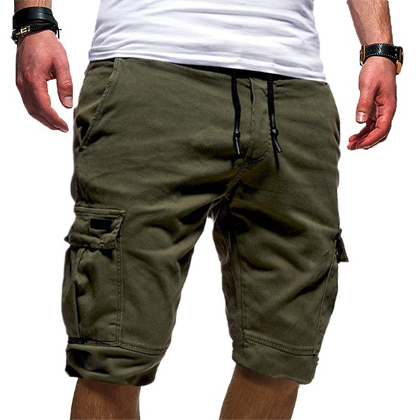 Pantalones cortos cargo cómodos para hombres