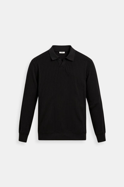 Poloshirt de punto minimalista | Elegancia y comodidad en perfección