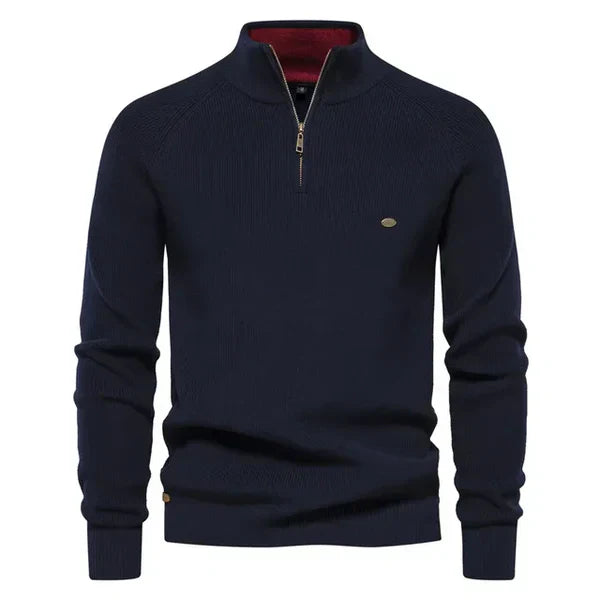 Stylish Zip-Up Jumper - Gianni