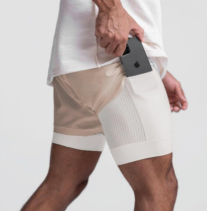 Pantalones Cortos de Fitness para Hombres - cómodos y flexibles