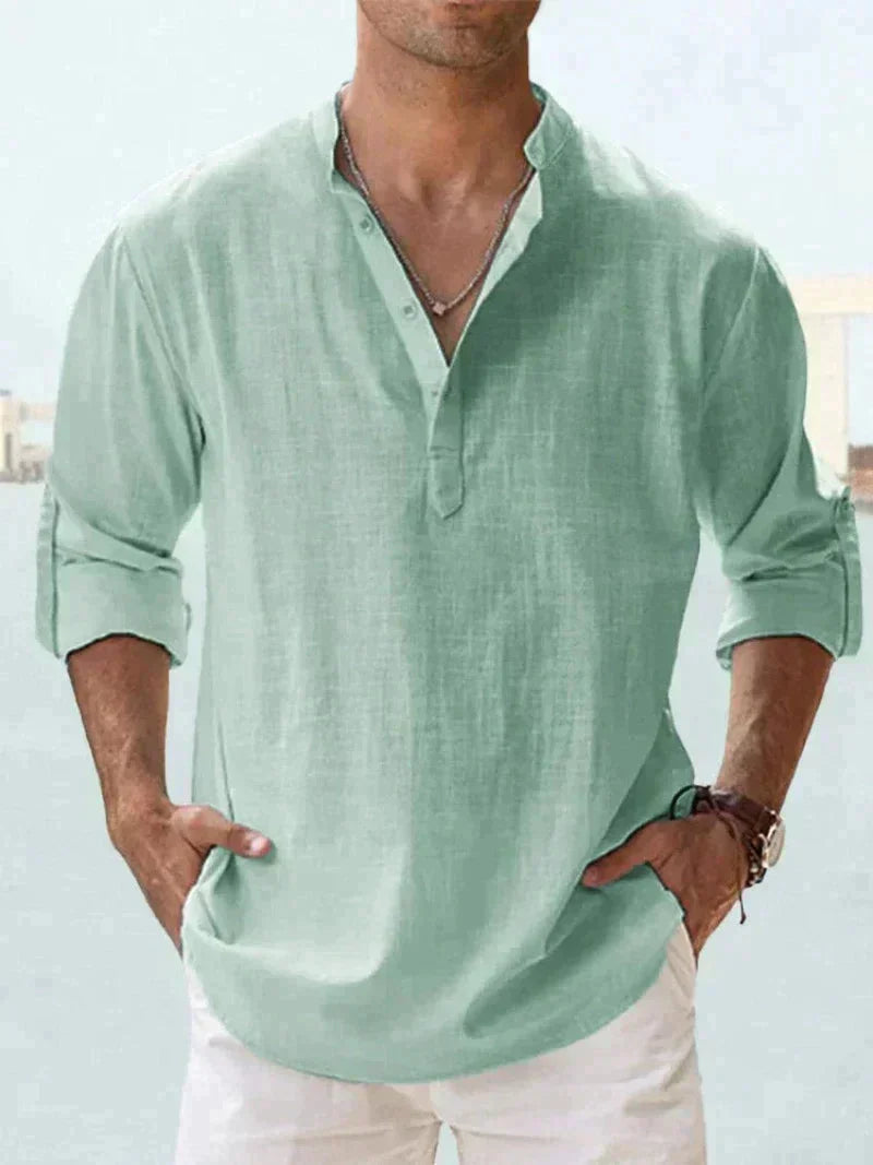 Ivar | Camisa Henley para Hombre