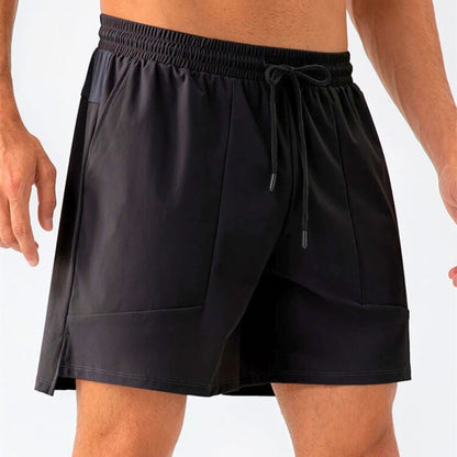 Pantalones cortos de nylon modernos para hombres en varios colores
