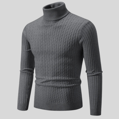 Christoph | Suéter de Cuello Alto Elegante