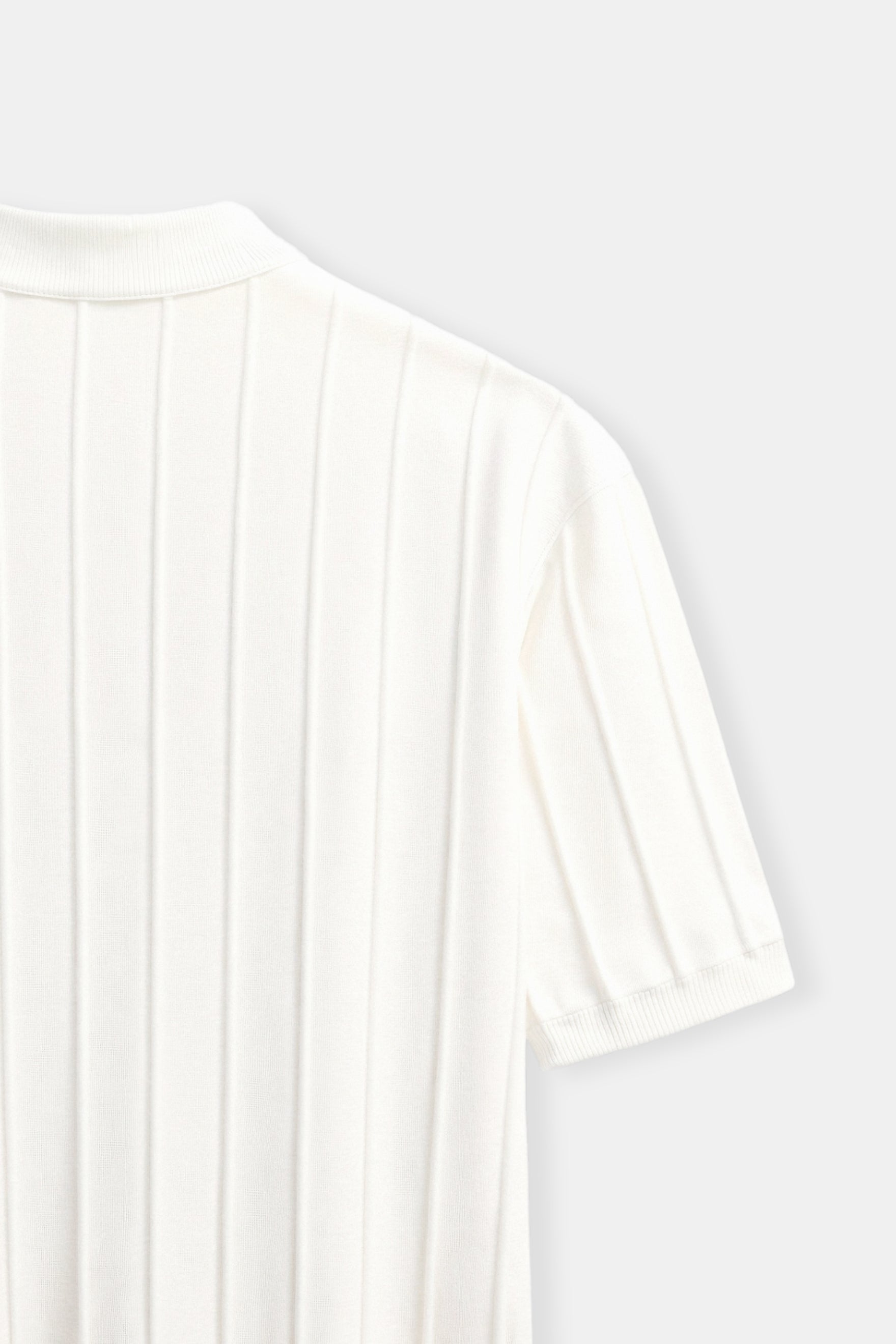 Camiseta de Rayas Clásica Pesada O-Cuello Old Money