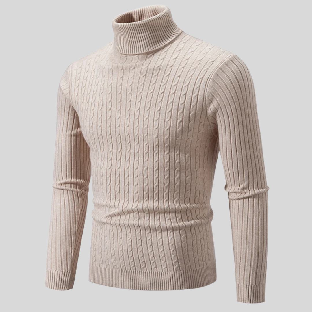 Christoph | Suéter de Cuello Alto Elegante