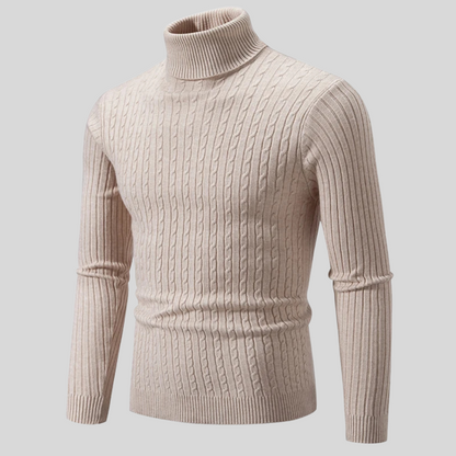 Christoph | Suéter de Cuello Alto Elegante