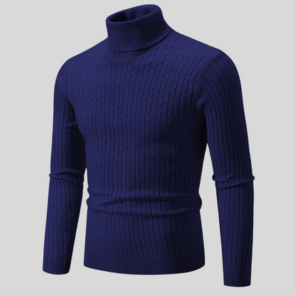 Christoph | Suéter de Cuello Alto Elegante