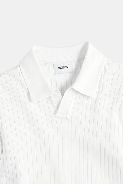 Poloshirt de punto minimalista | Elegancia y comodidad en perfección