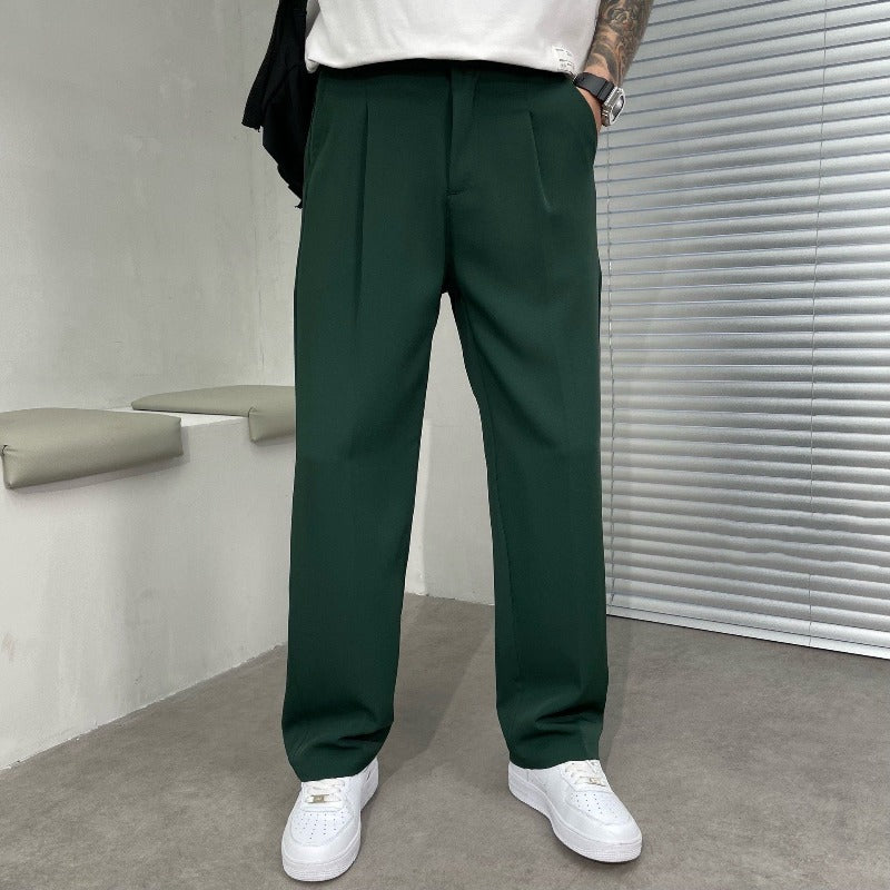Luigi | Pantalones Elegantes de Pierna Ancha para Hombres