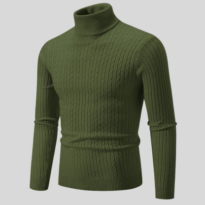 Christoph | Suéter de Cuello Alto Elegante