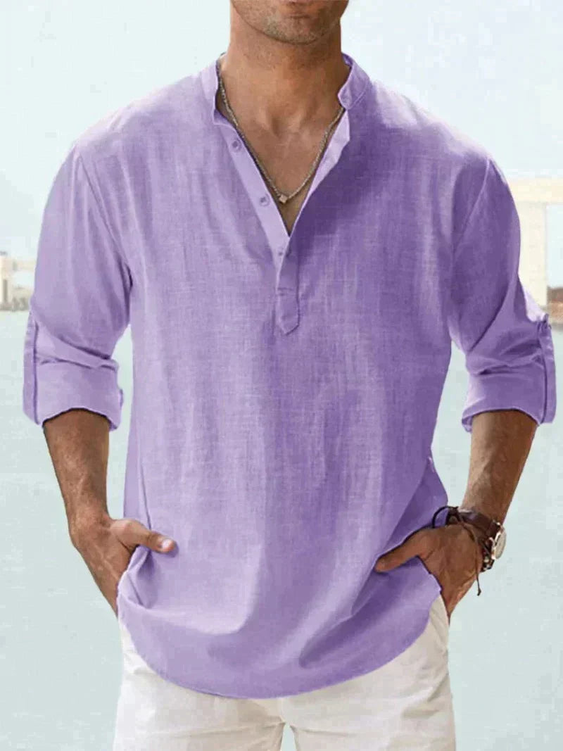 Ivar | Camisa Henley para Hombre