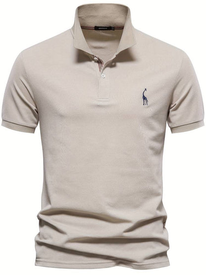 Noah | Camiseta Polo Clásica Slim Fit con detalle de cuello deportivo
