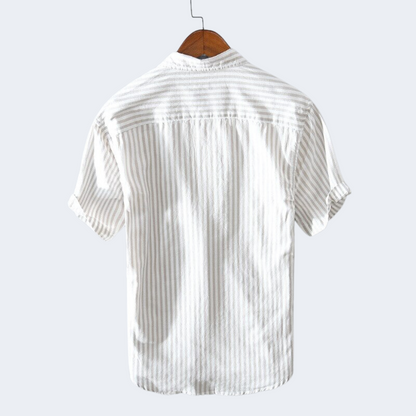 Anton | Camisa de Verano para Hombre con Patrón de Rayas