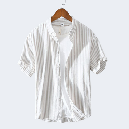Anton | Camisa de Verano para Hombre con Patrón de Rayas