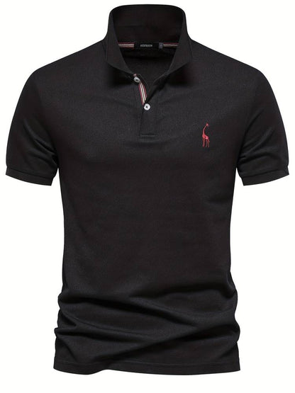 Noah | Camiseta Polo Clásica Slim Fit con detalle de cuello deportivo