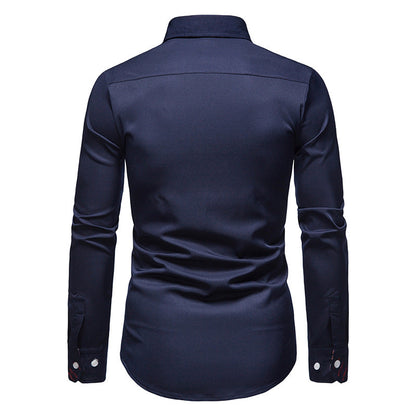 Magnus | Camisa para Hombre con Acabados de Paisley