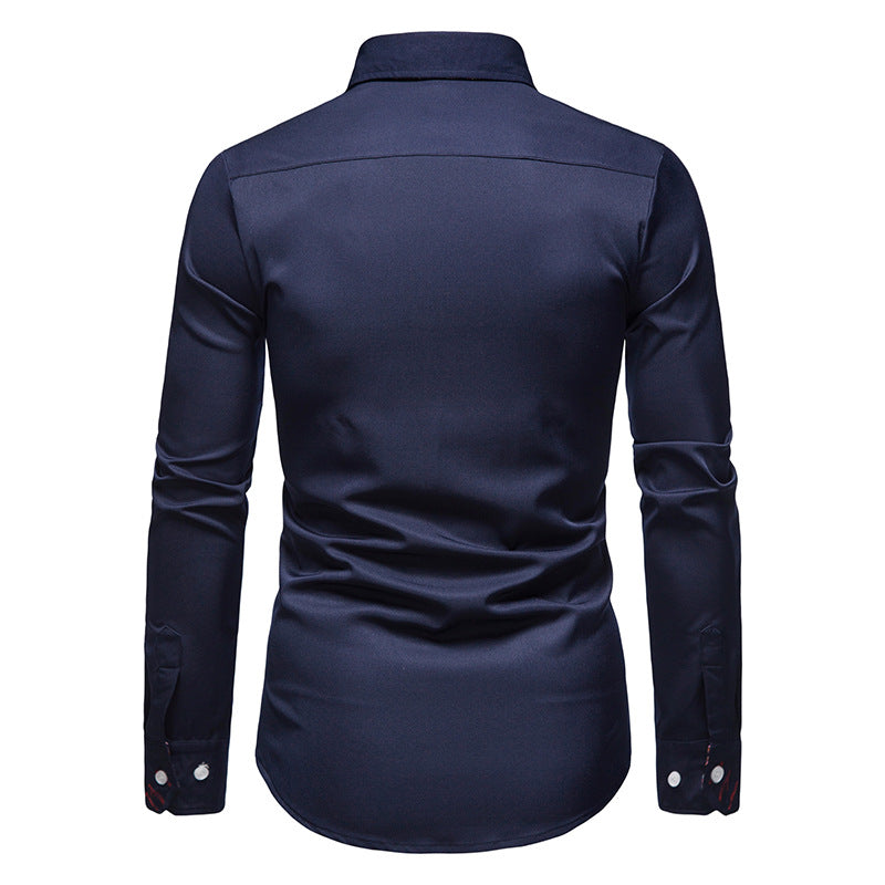 Magnus | Camisa para Hombre con Acabados de Paisley