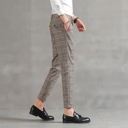 Niklas | Pantalones de hombre a cuadros Confort transpirable ajuste perfecto
