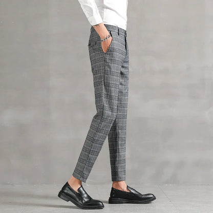 Niklas | Pantalones de hombre a cuadros Confort transpirable ajuste perfecto