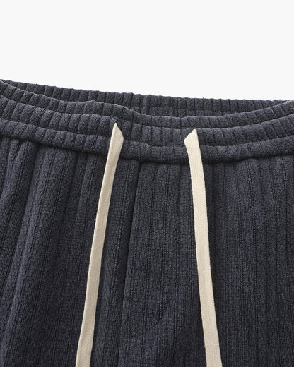 Leonardo | Pantalones de hombre de pana con pierna ancha y cordón