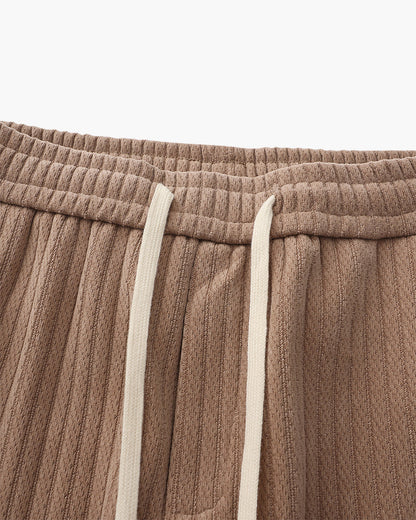 Leonardo | Pantalones de hombre de pana con pierna ancha y cordón