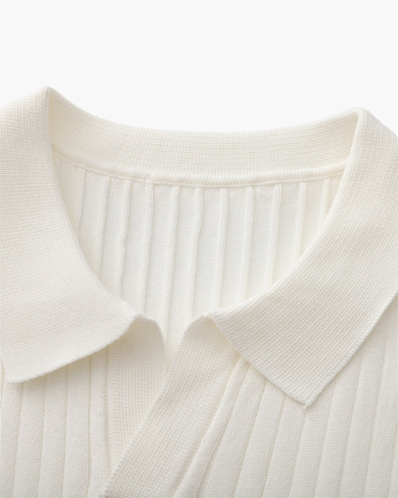 Christian | Camiseta Polo de Manga Corta de Tejido Fino para Hombre