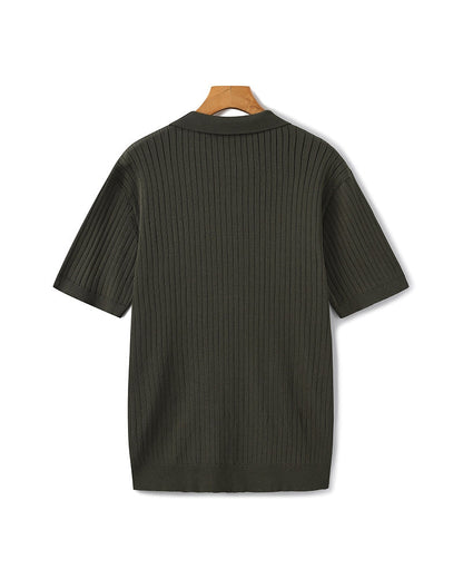 Christian | Camiseta Polo de Manga Corta de Tejido Fino para Hombre