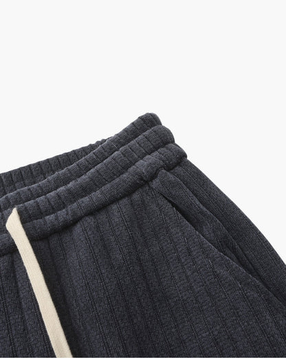 Leonardo | Pantalones de hombre de pana con pierna ancha y cordón