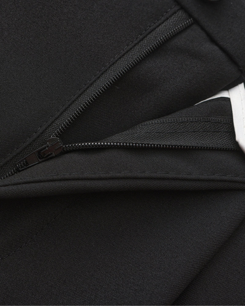 Enzo | Pantalones de traje de cintura alta y pierna ancha