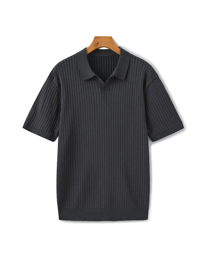 Christian | Camiseta Polo de Manga Corta de Tejido Fino para Hombre