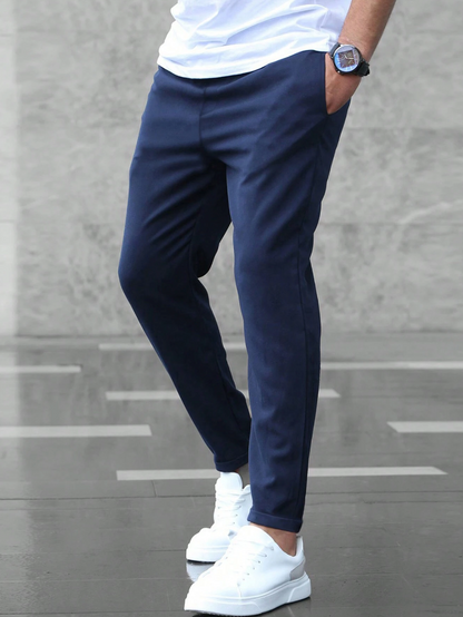 Atlden | Pantalones Jogger Slim Fit con Cuerda