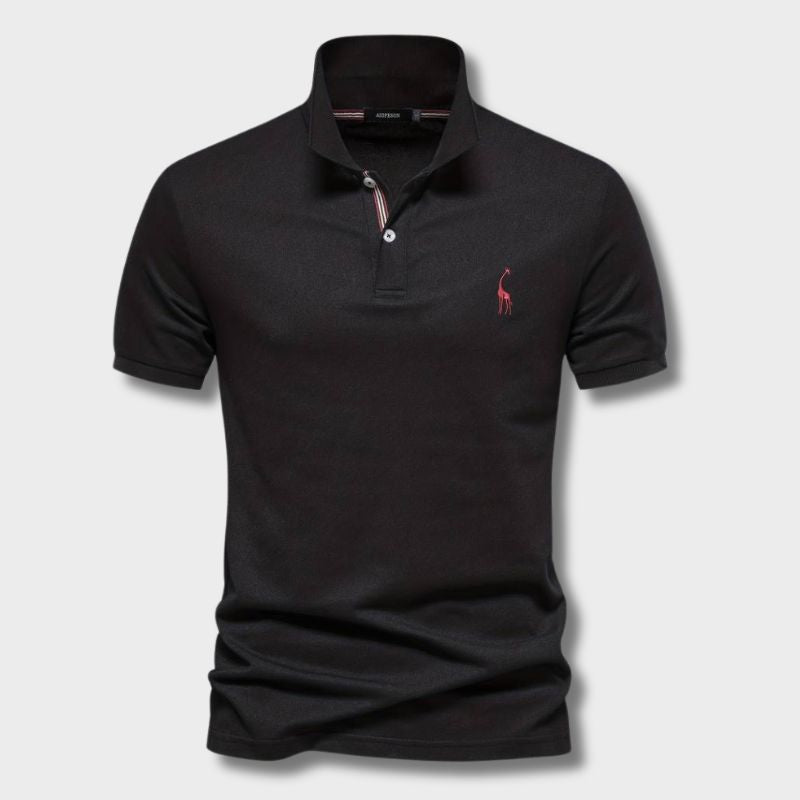 Noah | Camiseta Polo Clásica Slim Fit con detalle de cuello deportivo