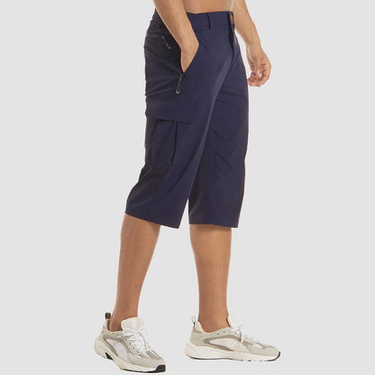 Pantalones Cortos Cargo para Hombre de Secado Rápido