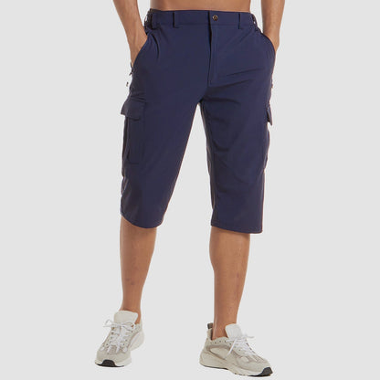 Pantalones Cortos Cargo para Hombre de Secado Rápido