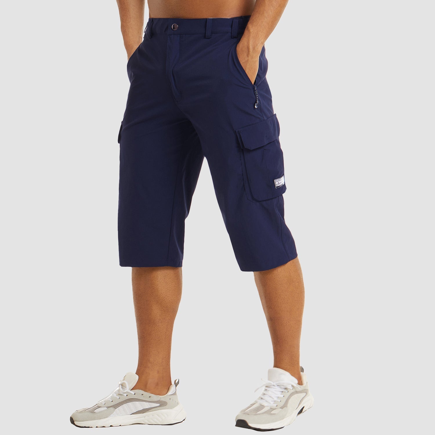 Pantalones Cortos Cargo para Hombre de Secado Rápido
