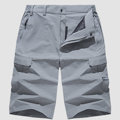 Pantalones Cortos Cargo para Hombre de Secado Rápido