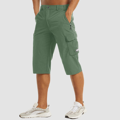 Pantalones Cortos Cargo para Hombre de Secado Rápido