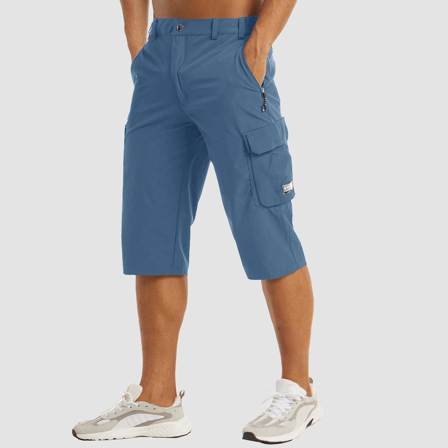 Pantalones Cortos Cargo para Hombre de Secado Rápido
