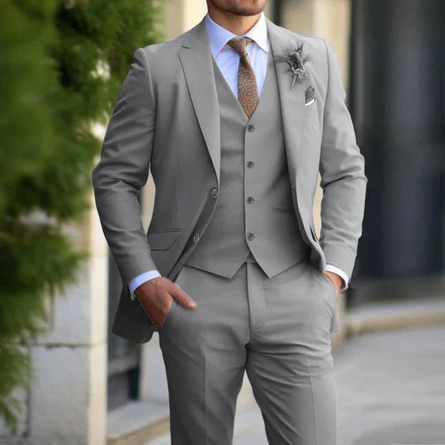 3-Piece Wedding Guest Suit for Men