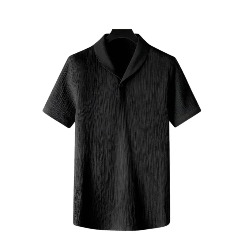 Conjunto de Verano para Hombre de Algodón – Polo y Pantalón en Estilo Old-Money