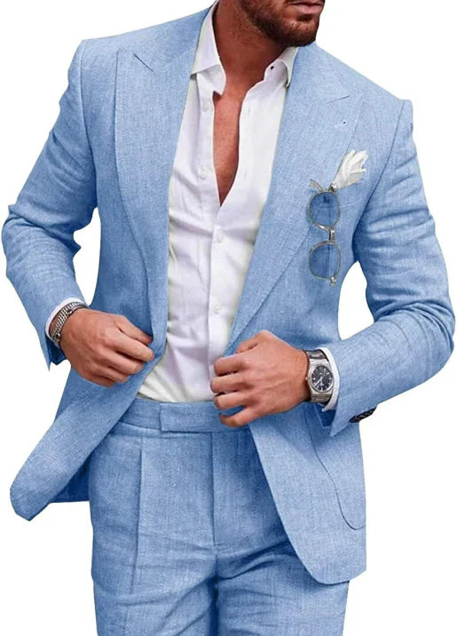 Two-Piece Wedding Guest Suit for Men | Formal