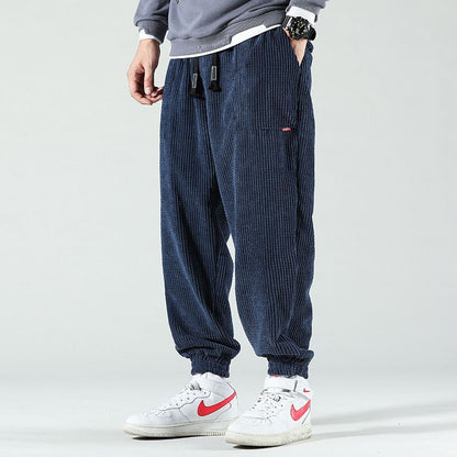 Carl | Pantalones de chándal cómodos de pana