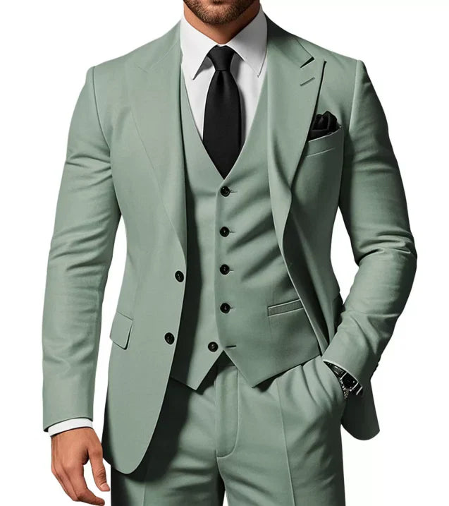 Men's Slim Fit 3-Piece Suit | Wedding Guest Suit
