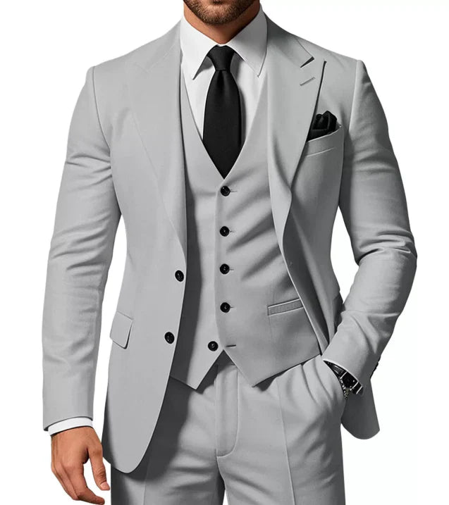 Men's Slim Fit 3-Piece Suit | Wedding Guest Suit