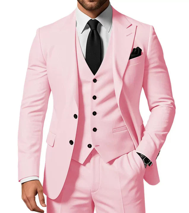 Men's Slim Fit 3-Piece Suit | Wedding Guest Suit