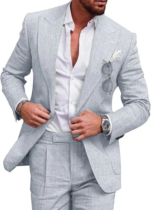 Two-Piece Wedding Guest Suit for Men | Formal