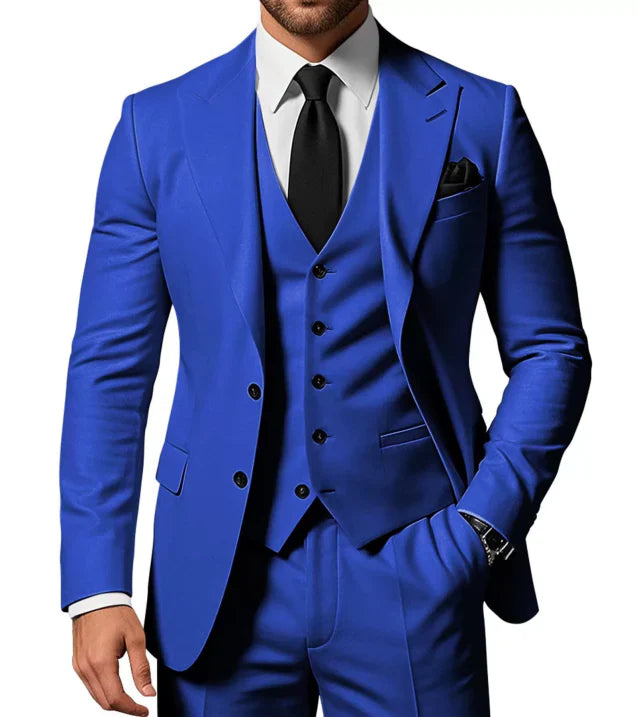 Men's Slim Fit 3-Piece Suit | Wedding Guest Suit