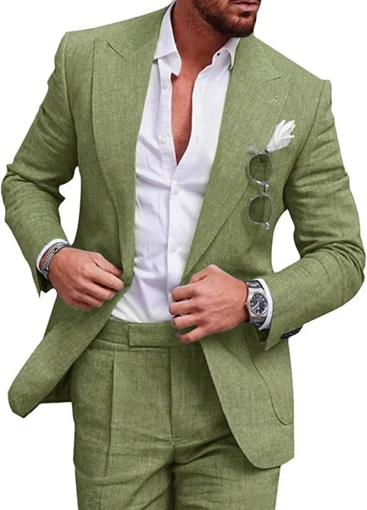 Two-Piece Wedding Guest Suit for Men | Formal