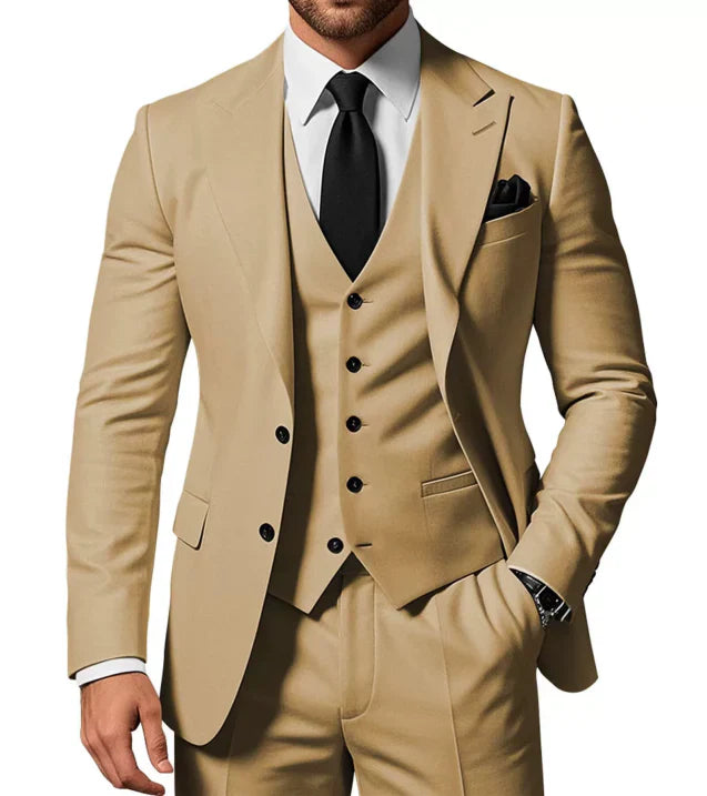 Men's Slim Fit 3-Piece Suit | Wedding Guest Suit